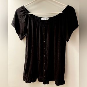 Off the shoulder top